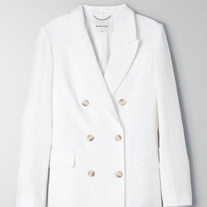 Aritzia Babaton Samuel Linen Blazer